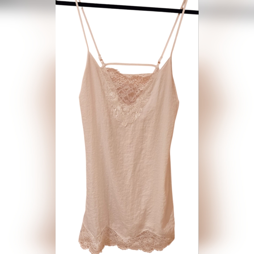 Linea Donatella Women's Off White Camisole Nightgown Size Med - Picture 2 of 15